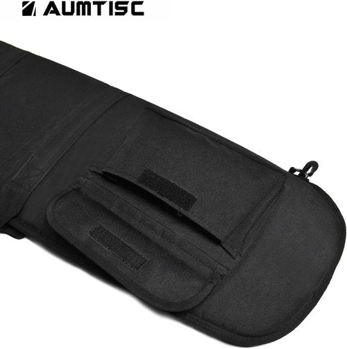 AUMTISC Soft Rifle Gun Case - 41/45/49 Inch Scoped Shotgun Carrying Bag with Adjustable Sling