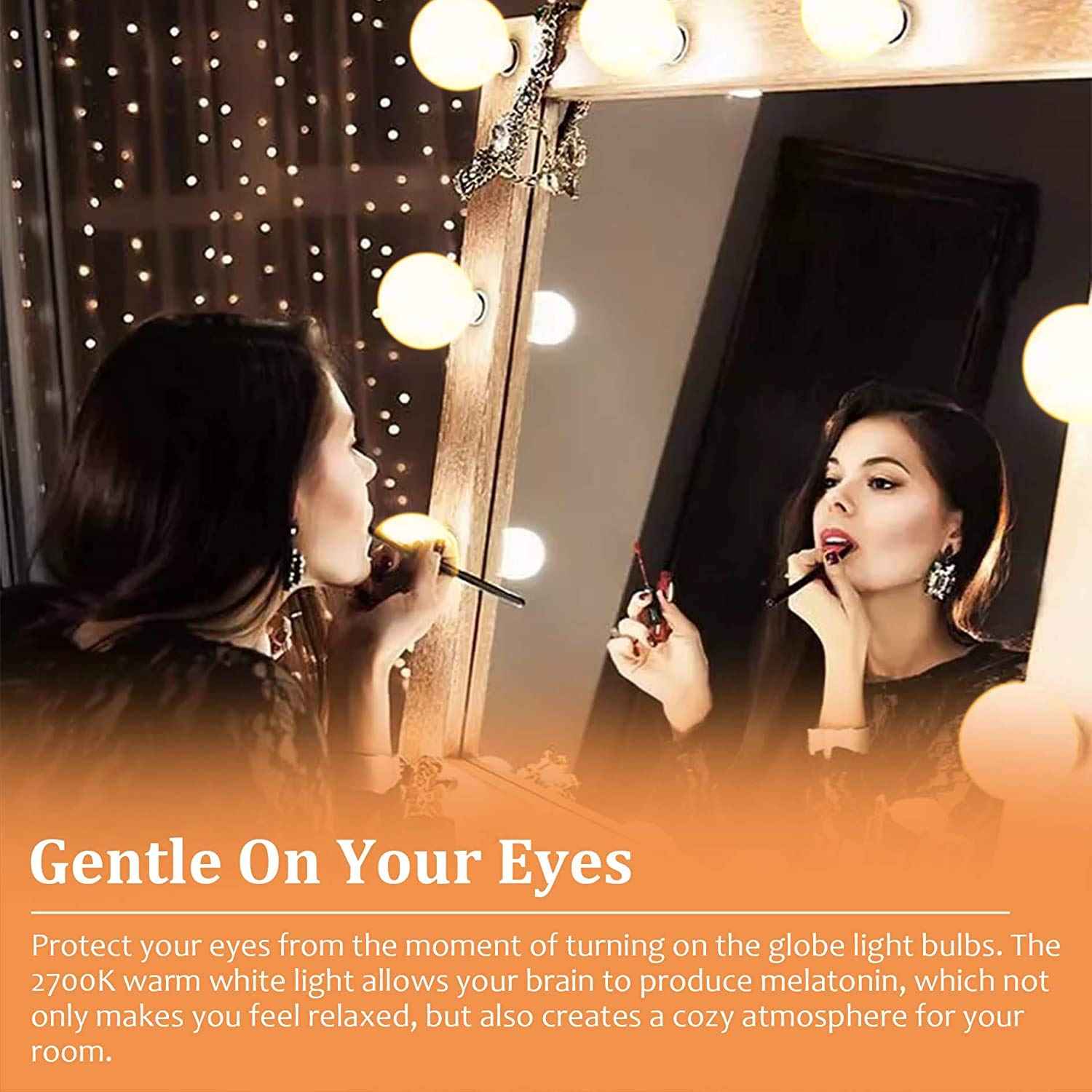 CtrlCV LED Light Bulbs, G125 Globe Bulb,10w Globe Light Bulb, Warm White Light 2700k LED Bulbs,Non-Dimmable,E26 Base Large Light Bulb,Milky White Led Bulb 1000 Lumens,Perfect for Indoor Home Lighting