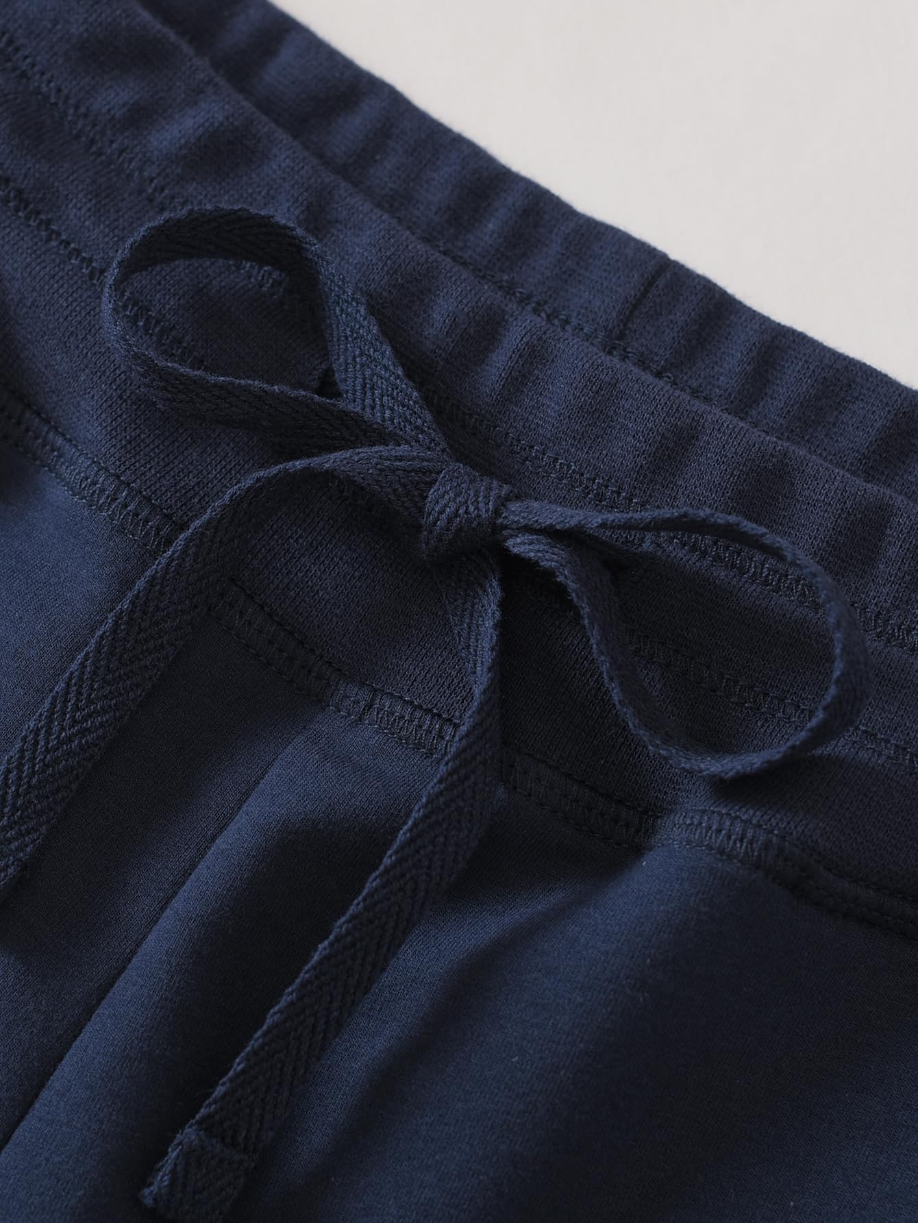 Pintage Women's Petite Sweatpants Petite Length M Navy