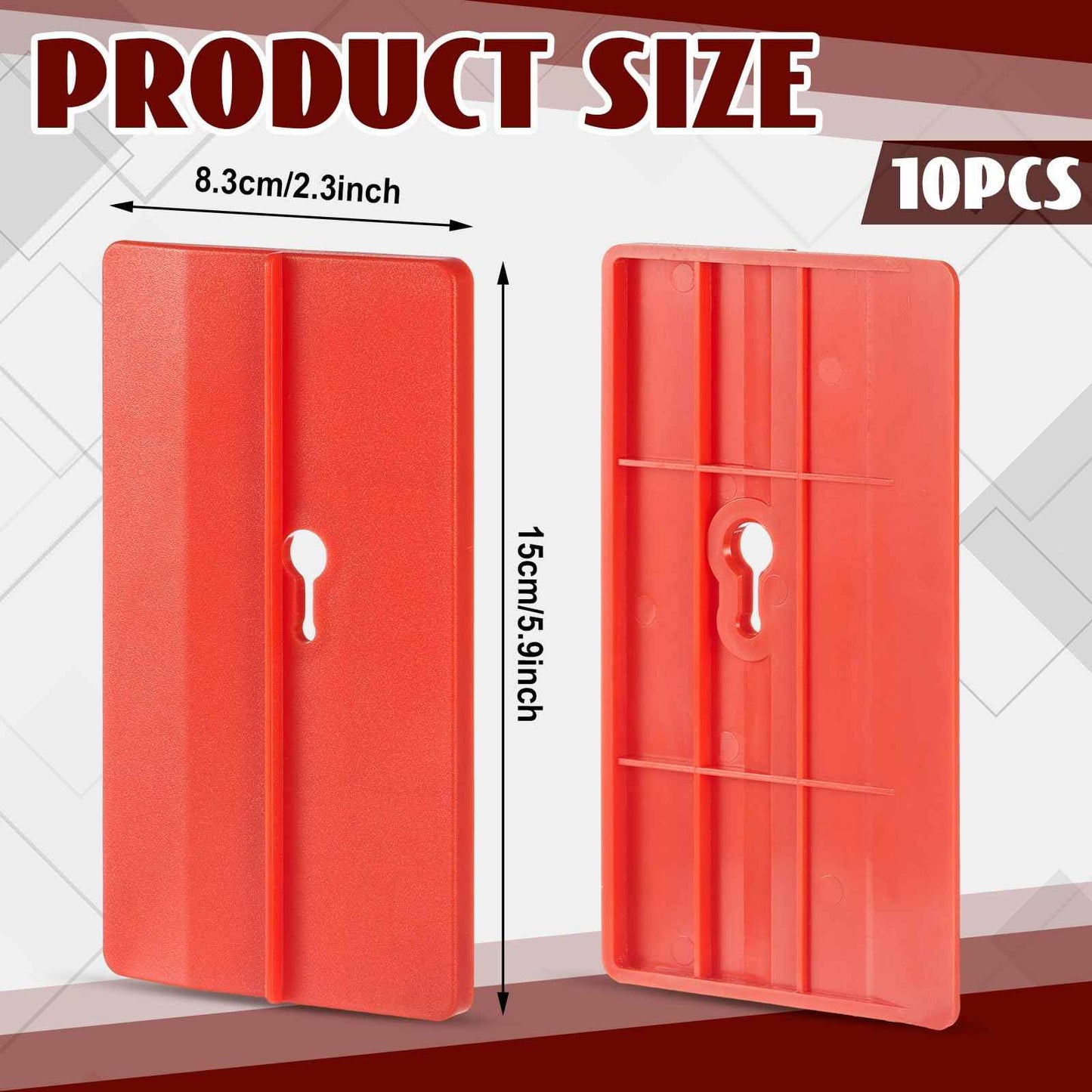 Landical 10 Pcs Drywall Fitting Tool Supports the Board in Place While Installing Drywall Holder for Simple Operation Labor Saving and Easy