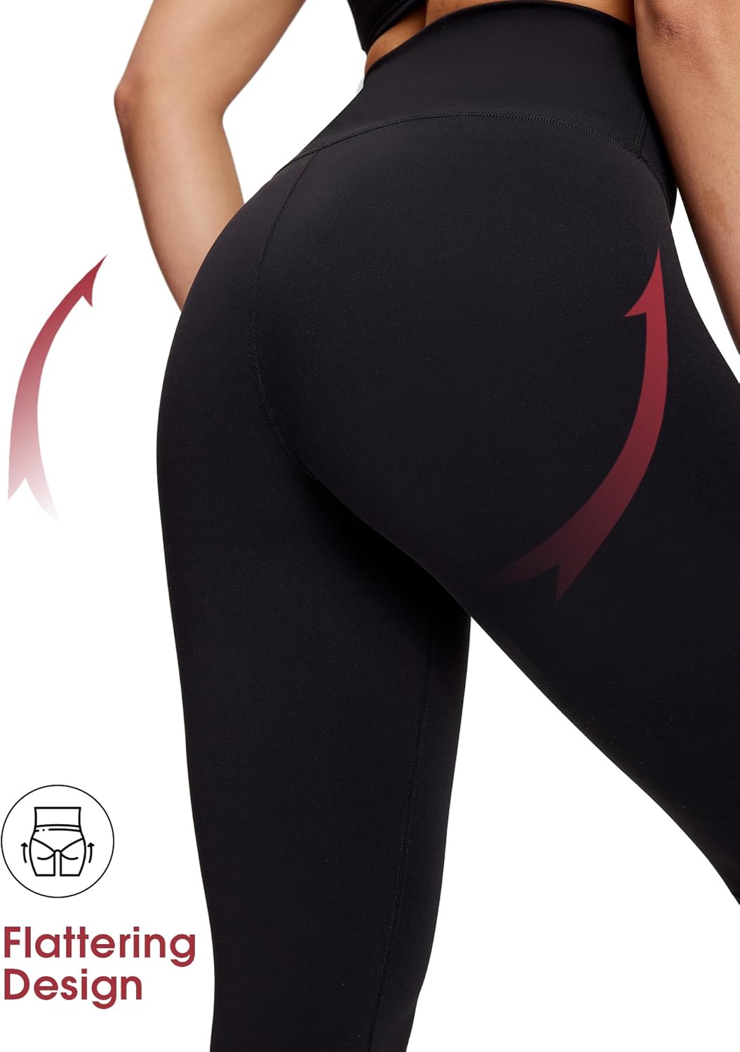 NANJI High Waisted Leggings - Buttery Soft, Squat Proof Yoga Pants for Women | Perfect for Workouts & Casual Wear