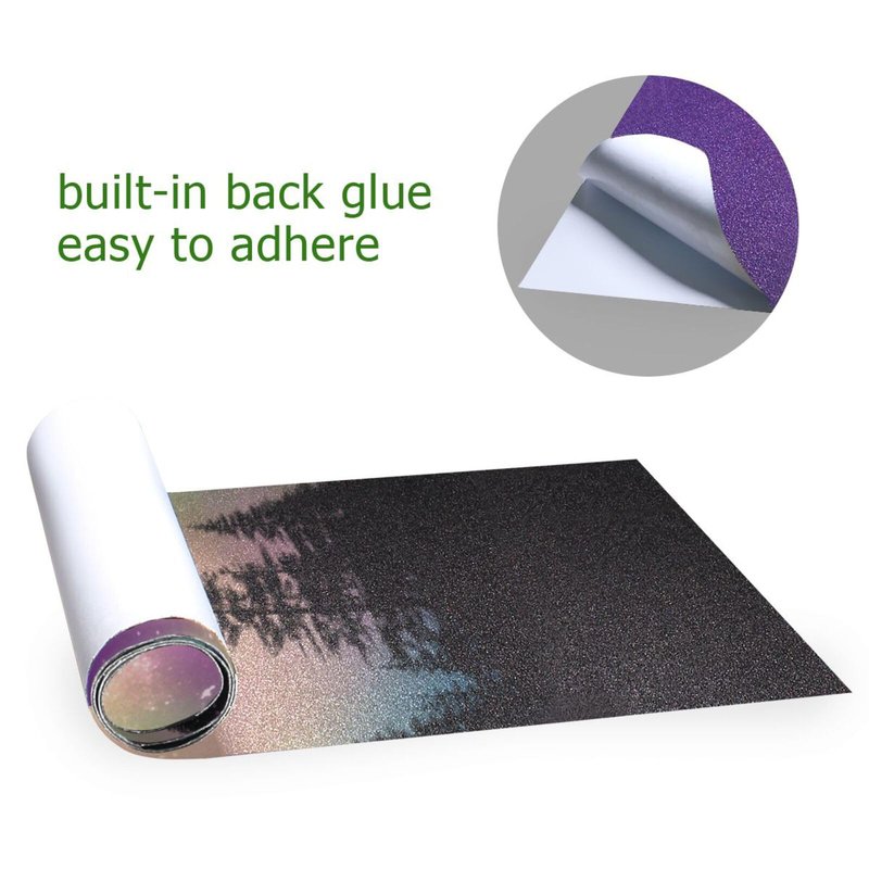 STAYTOP Aurora Over Forest Skateboard Grip Tape Sheet,Non Slip Waterproof Sandpaper Scooter Grip Tape Longboard Griptape 44×10inch