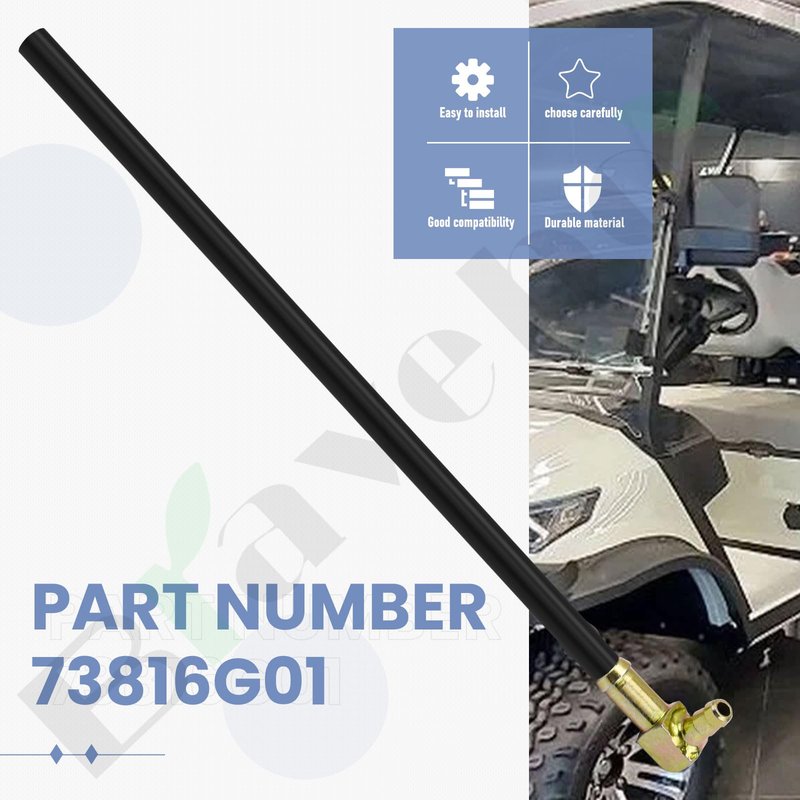 Braveboy 73816G01 Golf Cart Giphon Tube - for EZ-GO 2004/Current Gas Vehicles 2005 TXT - Installation on Fuel Tanks Replace 70988G01