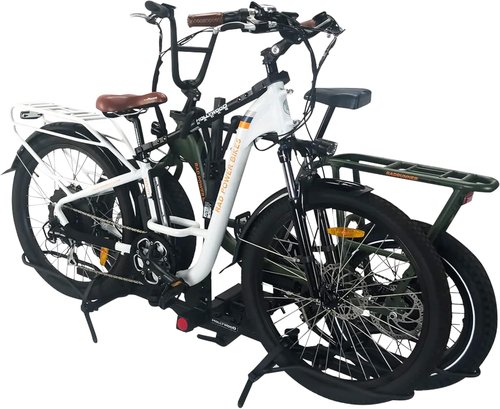 Hollywood Racks Sport Rider 2 Hitch Bike Rack - Heavy Duty, Foldable Design for 2 Bikes up to 80 lbs Each | Fits Standard, Fat Tire & Electric Bicycles