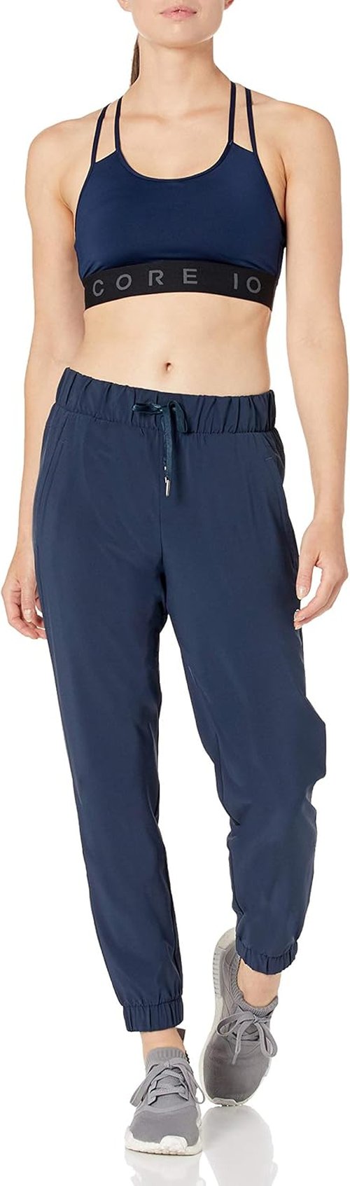 Core 10 Women's Woven Jogger Pants - Comfortable Fit for Active Lifestyle | Perfect for Everyday Wear