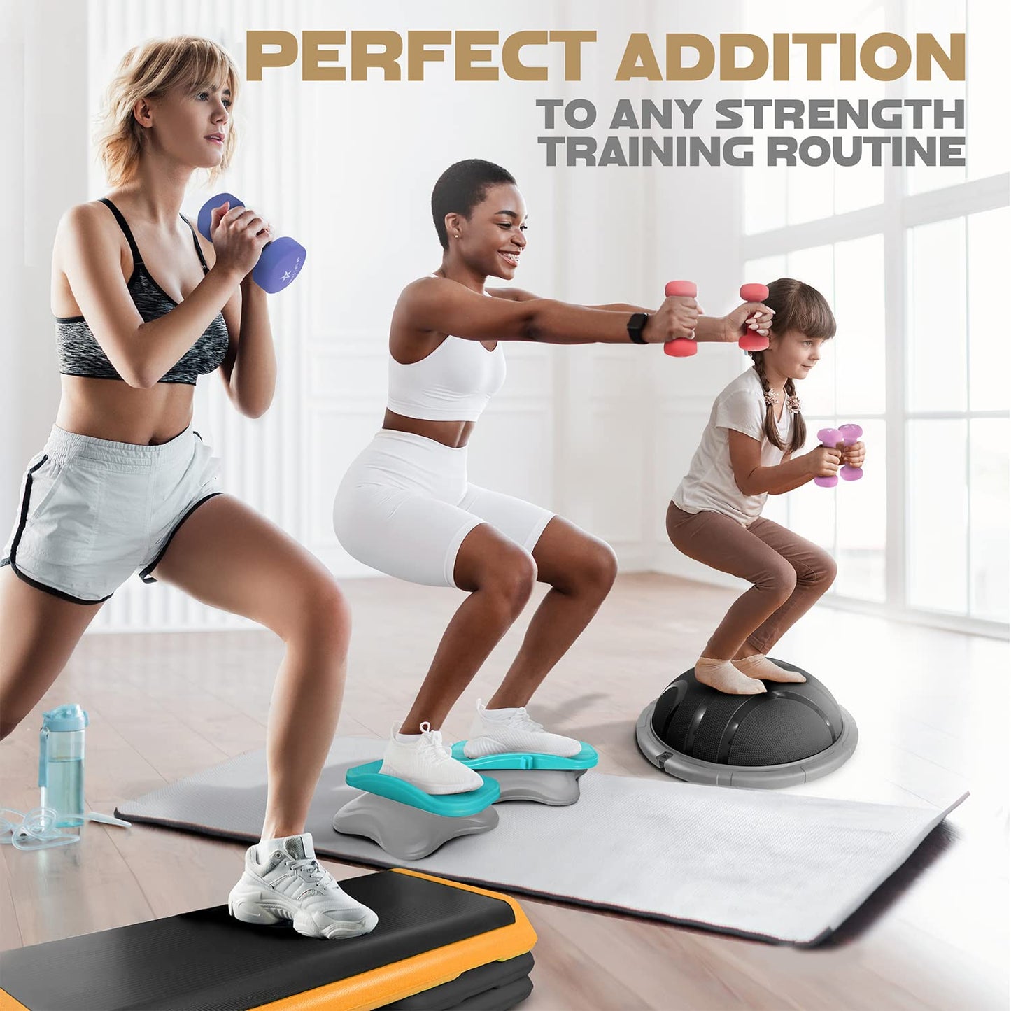 Yes4All Non-Slip, Hexagon Neoprene Dumbbells – 7lbs Neoprene Dumbbell Set for Muscle Toning, Strength Building, Weight Loss (Charcoal Gray - Pair)
