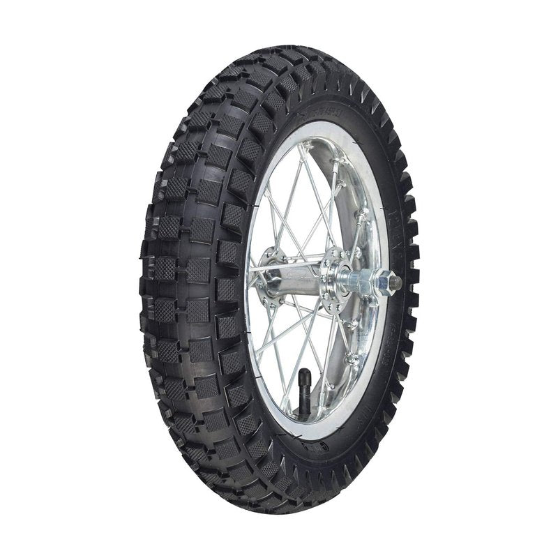 AlveyTech Front Wheel Assembly for the Razor MX350 (Versions 9 and Up) and MX400 (Versions 1 and Up) - Razor MX350 Replacement Tire