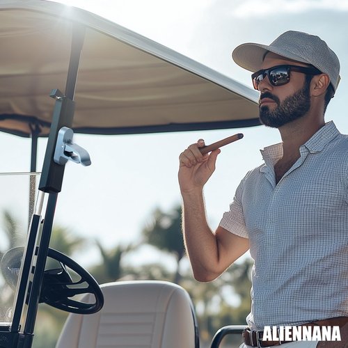 Aliennana Magnetic Golf Holder Clip for Golf Cart Aluminum Alloy Stand Clip - Universal Golf Cart Hold 30-60 Rings Magnetic Clip Golf Gifts for Golfers Golf Accessories