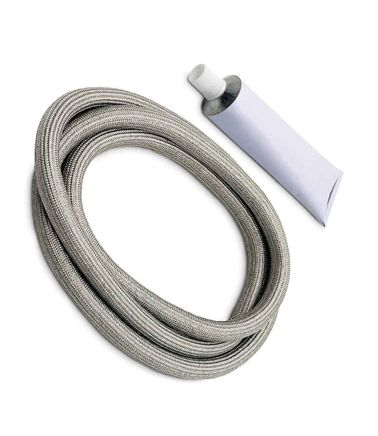 W10861521 w10730752 Dryer Door Seal with Adhesive(59.84 inches),Dryer Door Seal Part W10730752 W10389572 WP3405246-4382011 AP5999407 Compatible with Crosley,Amana,Maytag,Kenmore and Whirlpool Dryers
