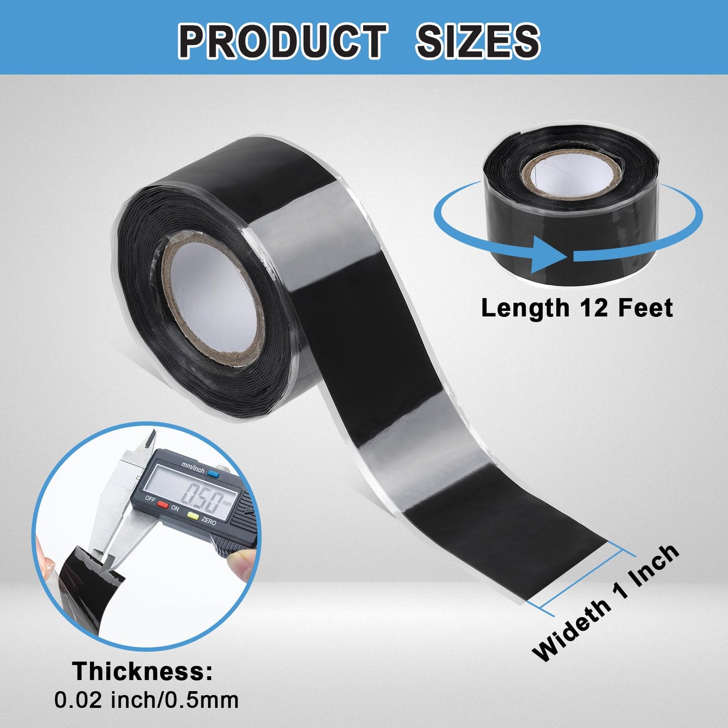 VITEAM Grip Tape Silicone Rubber Grip Tape Fusion Water-Resistan Tape for Handle，Pull Up Bar, Barbells, Dumbbells, Lacrosse, Sport Equipments and Tools Pink