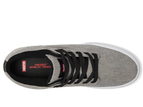 Globe Men's Motley Mid Skate Shoe, Grey Chambray, 13