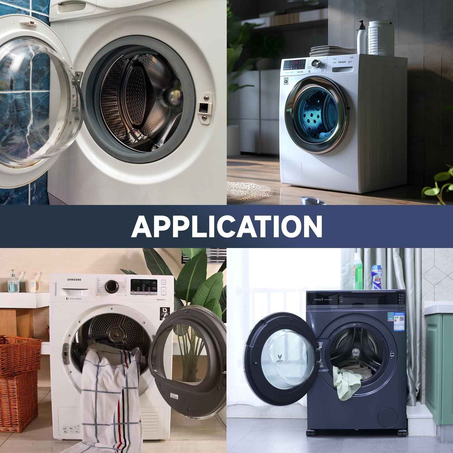 EP 4 Prong Dryer Cord, 6 ft 10/4 SRDT, 30Amp Appliance Extension Power Cord, NEMA 14-30, Black