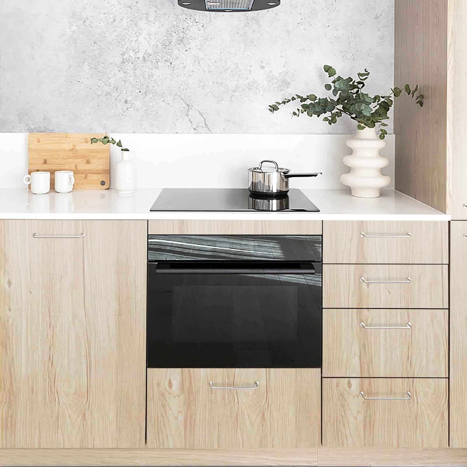 Heroad Wood Contact Paper Peel and Stick Wood Grain Wallpaper Oak Light Wood Contact Paper Countertops Cabinet Vinyl Wrap Thicken Textured Decoration Waterproof Self-Adhesive 17.5"x197"