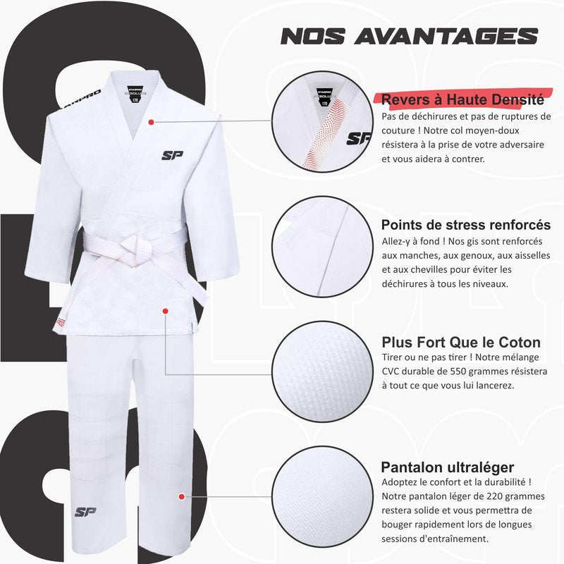 Starpro Judo Gi for Kids, Men & Women – 350g Single Weave Lightweight & Durable Training Uniform