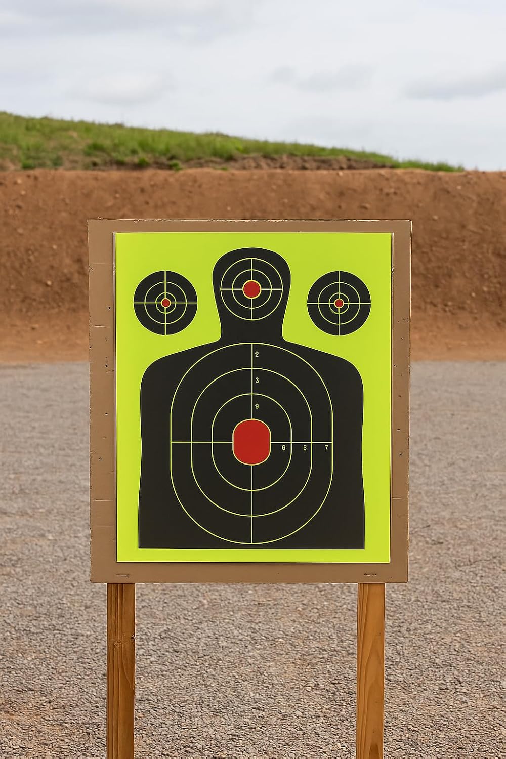 Splatter Targets 18x24 - Waterproof 5-Pack | High Visibility Reactive Paper for Rifles & Pistols