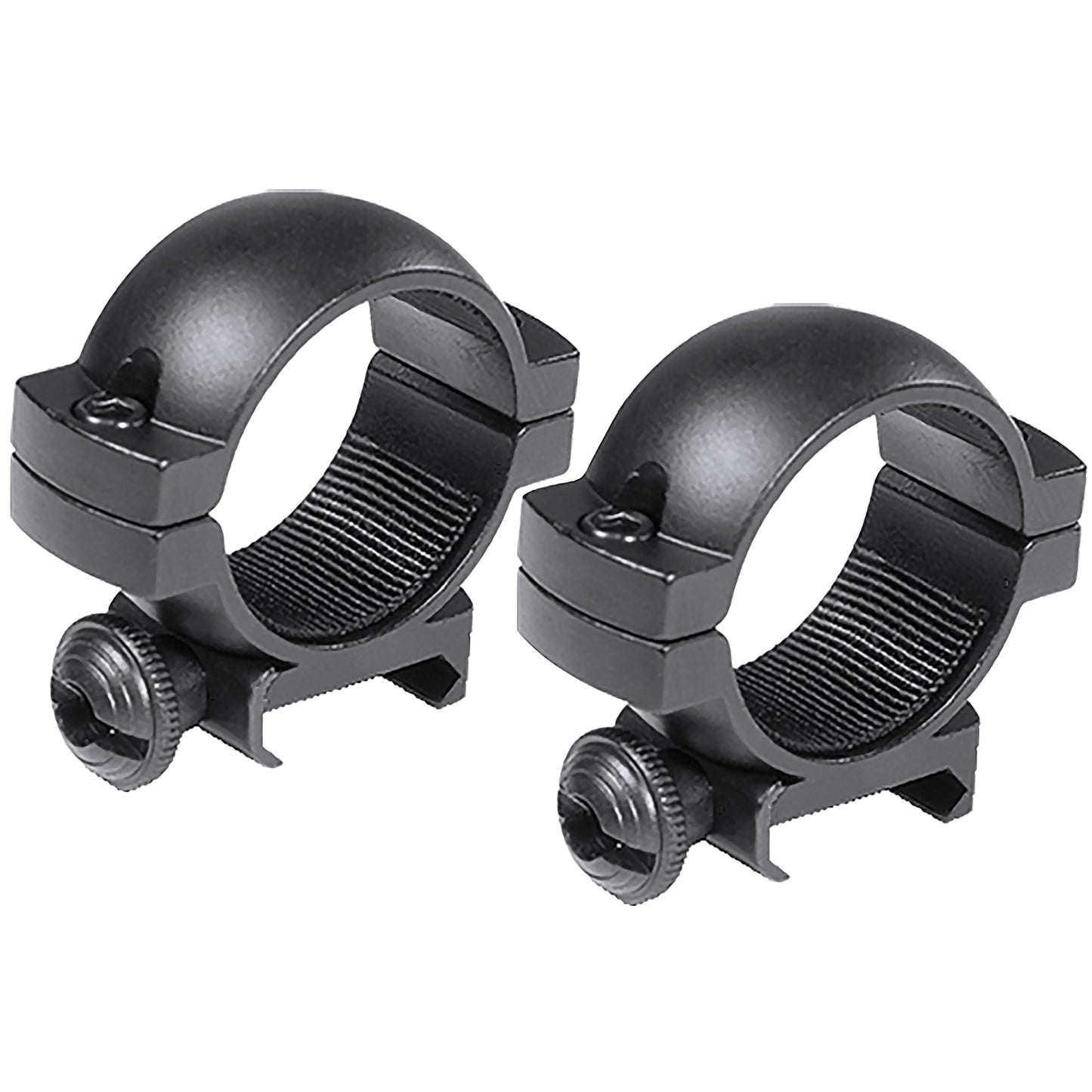 BARSKA 30mm Low Weaver Style Riflescope Ring, Black