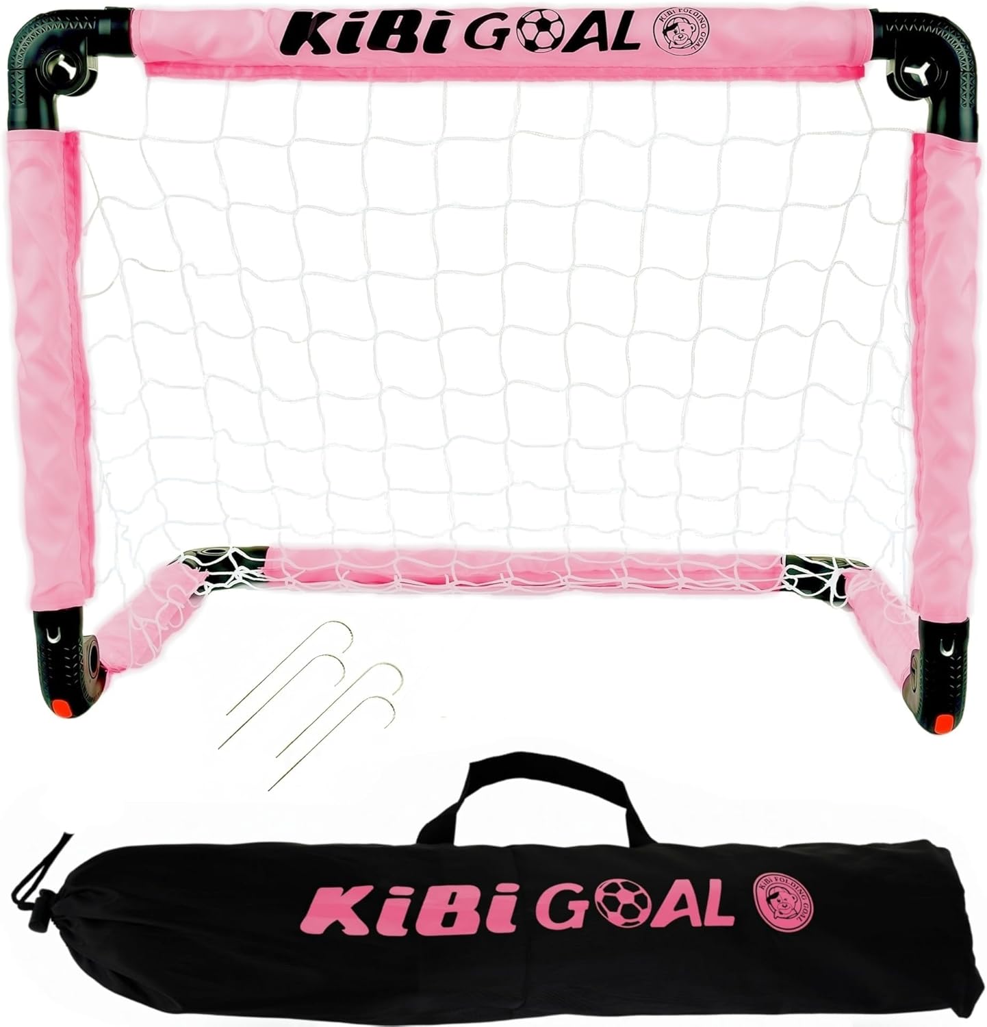 Skiennix Small Foldable Soccer Goal - Perfect for Kids | Indoor & Outdoor Mini Soccer Fun
