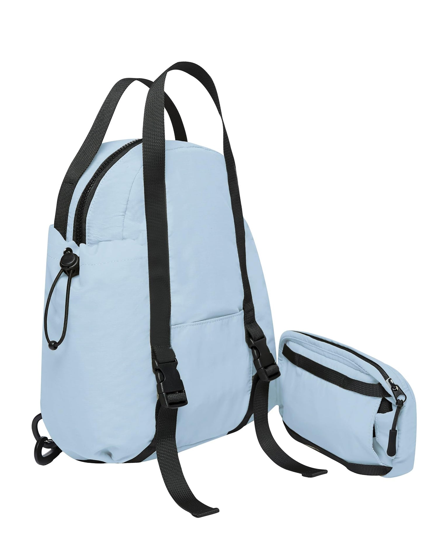 THE GYM PEOPLE Women's Waterproof Mini Backpacks Detachable Sling Bags