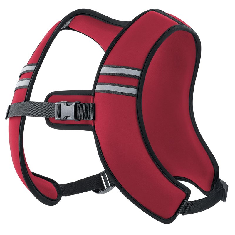 ZELUS Weighted Vest, Washable Z-Fit Soft Iron Weighted Vest for Women and Men, 5/10/15 lb Weight Vest with Reflective Strips & Adjustable Straps, Ultra Thin Weight Vest for Gym Strength Training (15lb) Red