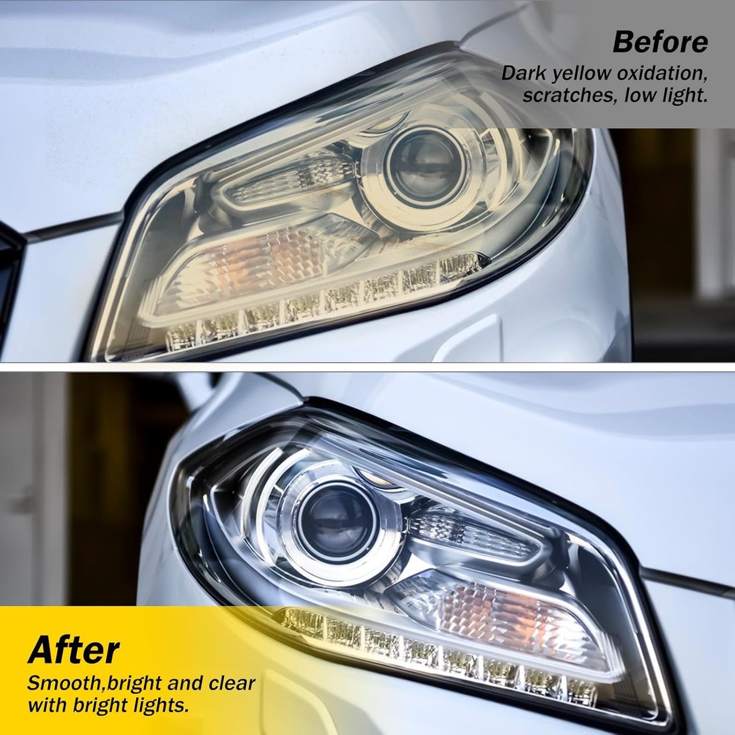 86PCS Car Headlight Polishing Kit, 3 Inch Drill Sanding Disc with 1/4 Inch Shank Backing Hook and Loop,Wet Dry Sanding Paper, Masking Tape, Buffing Sponge, Soft Interface, Woolen Buffer, Handle