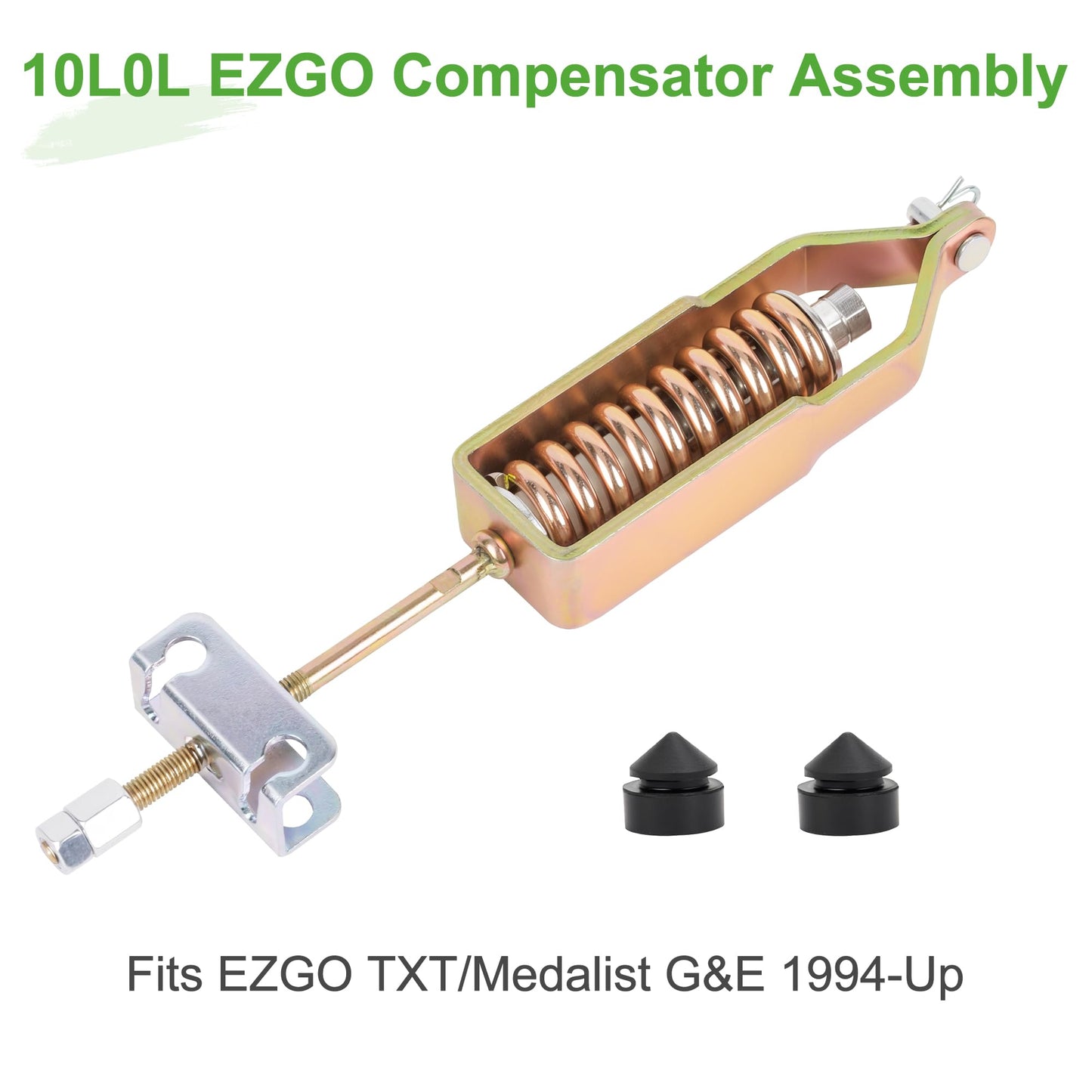 10L0L Brake Compensator Assembly for EZGO TXT Medalist 1994-Up G&E Golf Cart, Parking Brake Linkage Kit Replaces 70272-G04 612558