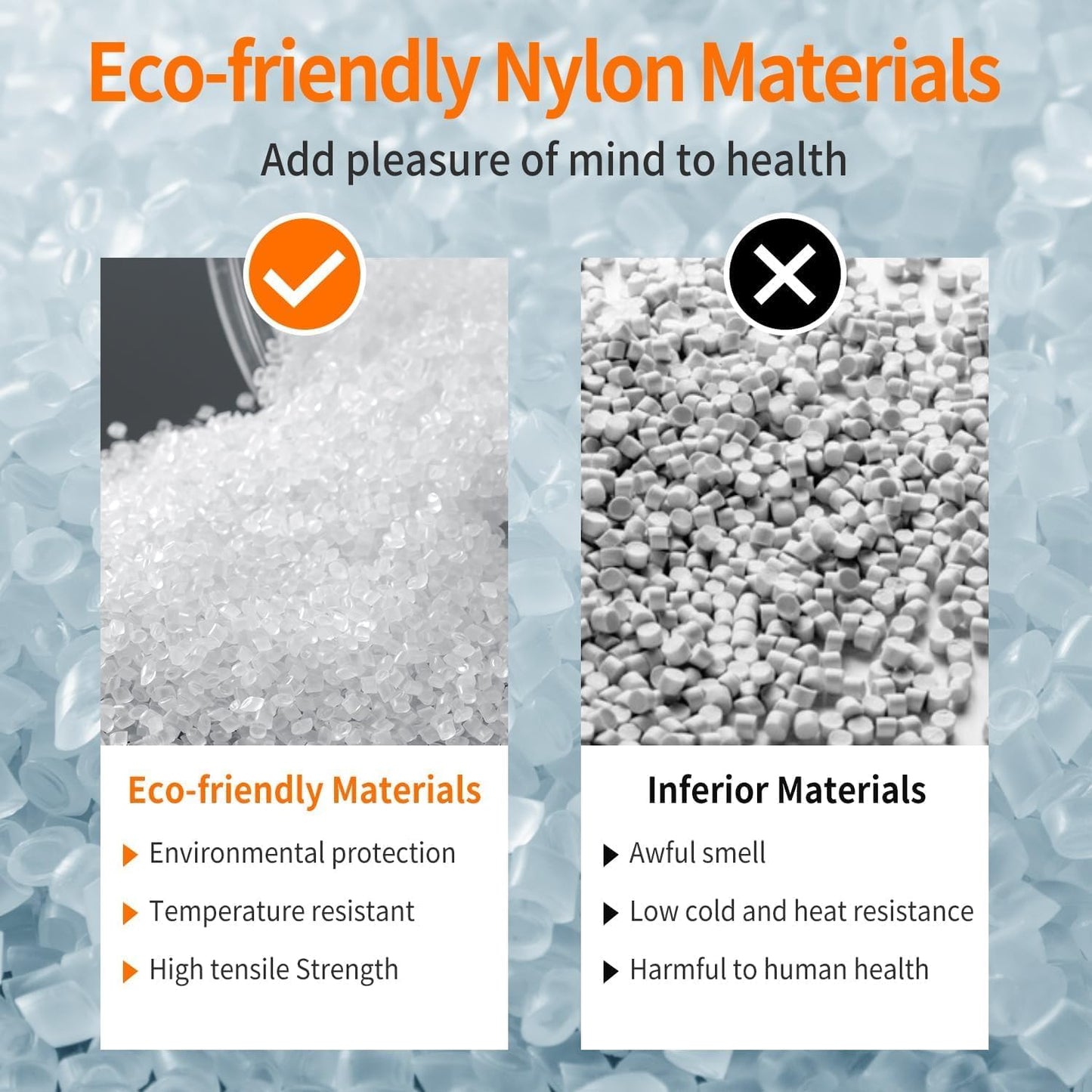 Eletoo 18 inch Black Long Zip Ties Heavy Duty (600 Pack), 2024 New Patented Design, 300 LBS Ultra Strong Tensile Strength, Self-Locking Nylon PA66 UV Resistant Cable Ties for Indoor and Outdoor Use