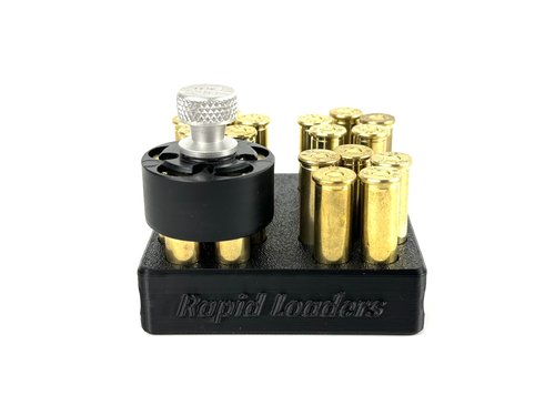 Rapid Revolver Loading Block 5-Shot - Compatible with HKS Speedloader: HKS-36A (Loading Block ONLY!)