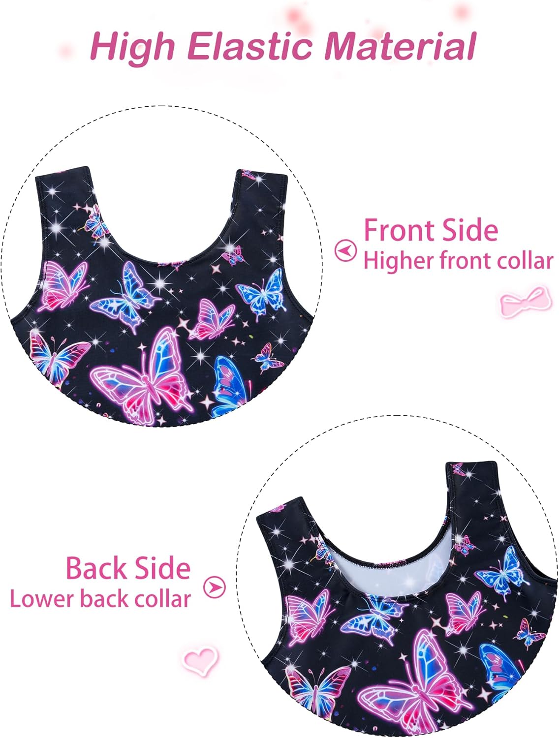 TUONROAD Girls Gymnastics Leotard - Cute Toddler Unitard for Dance & Tumbling | Sizes 2-10T