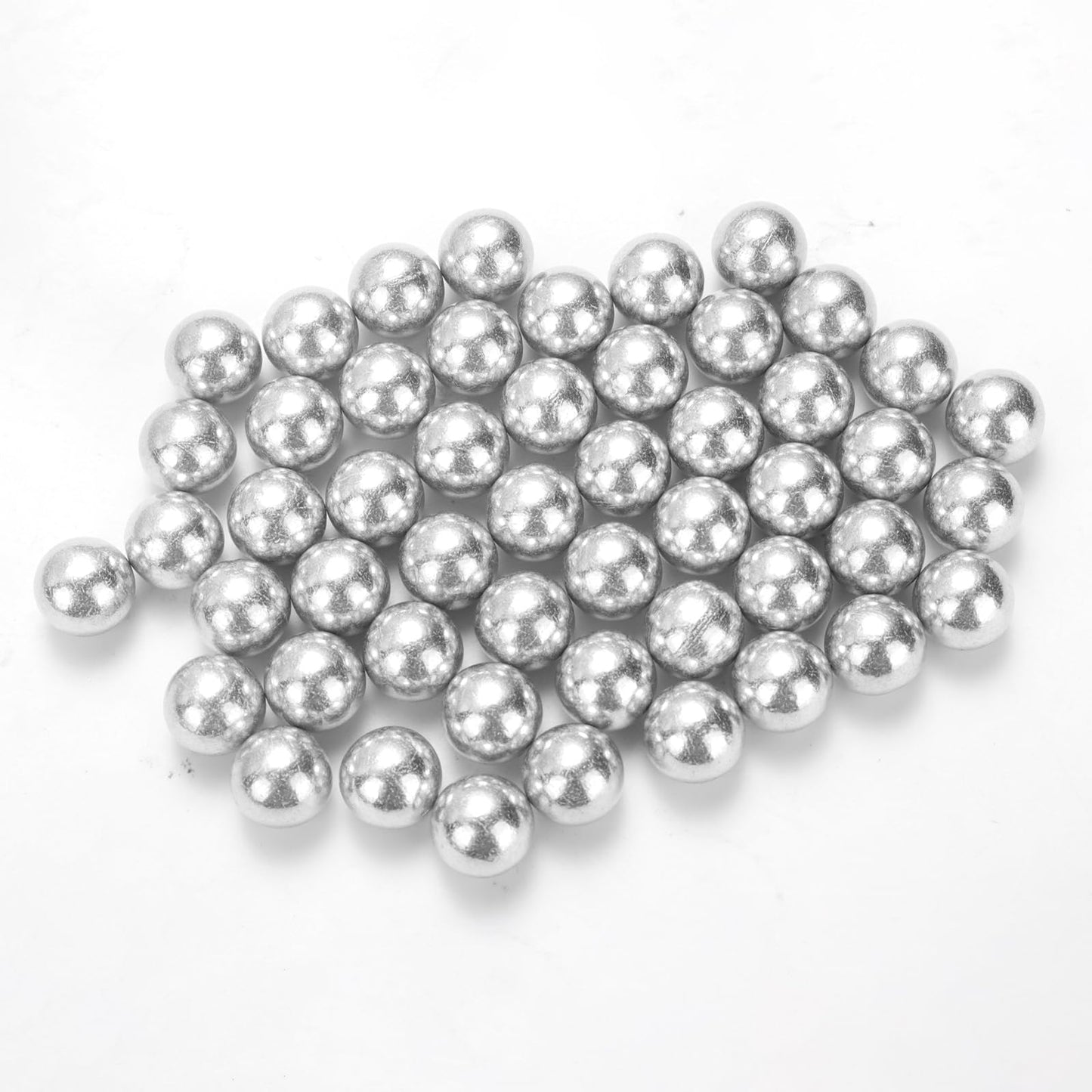 100 Pieces .43 Caliber Aluminum Paintball 1.8 Grams