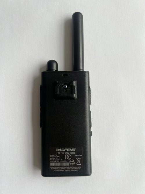 Baofeng T26 Walkie Talkies Long Range, Rechargeable Li-ion Battery 16 FRS Channel Two Way Radios with Earpieces for Adults, Handheld Mini Compact Walky Talky with Type-C Charging