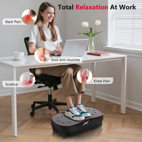 AXV Vibration Plate - Full Body Fitness Machine for Weight Loss | Shaking Exercise Platform