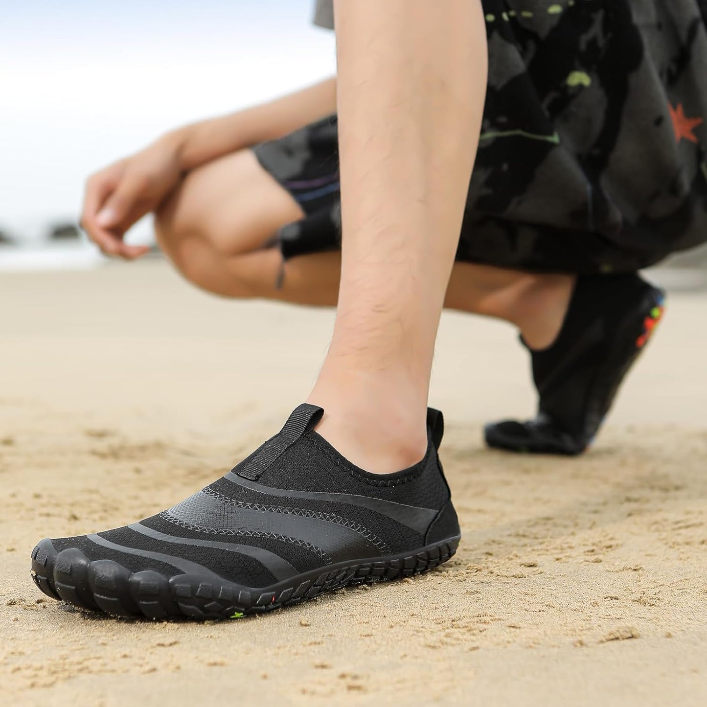 Skiennix Water Shoes - Quick-Dry Aqua Socks for Men & Women | Ideal for Beach, Pool & Water Sports