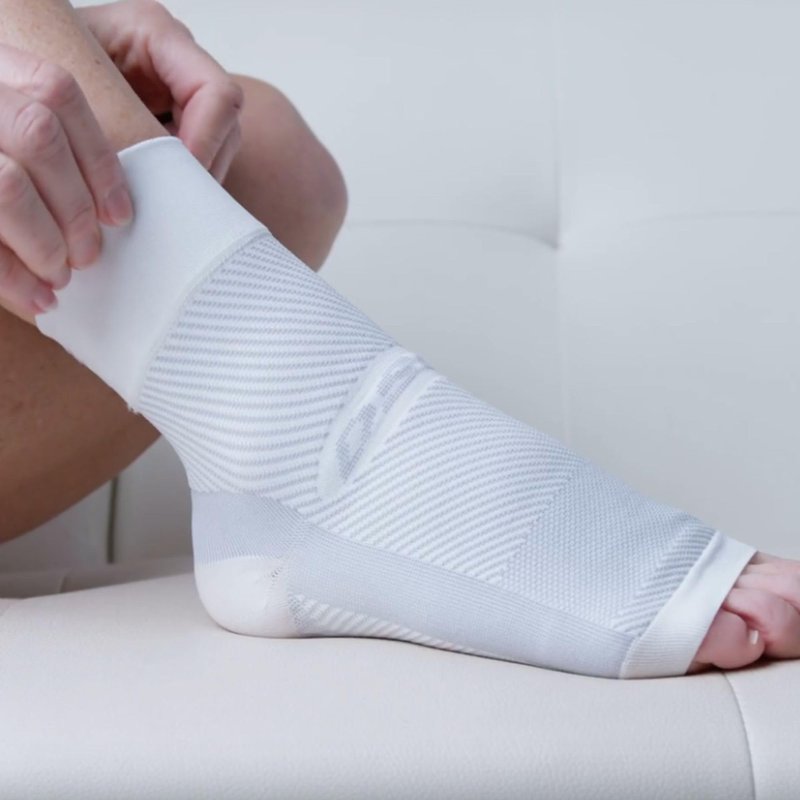 OS1st DS6 Decompression Sleeve – Single Sleeve for Resting Therapy – Moderate to Severe Plantar Fasciitis Relief, Achilles Tendonitis, Heel Pain & Foot Drop Support – Comfortable Night Splint Sock for Men & Women