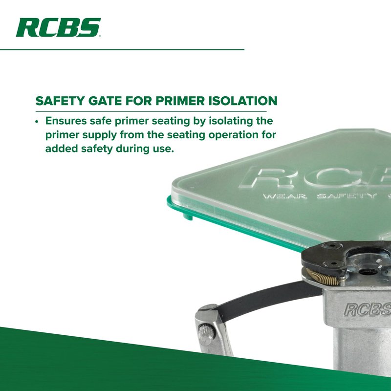 RCBS 90201 Universal Hand Priming Tool , Green