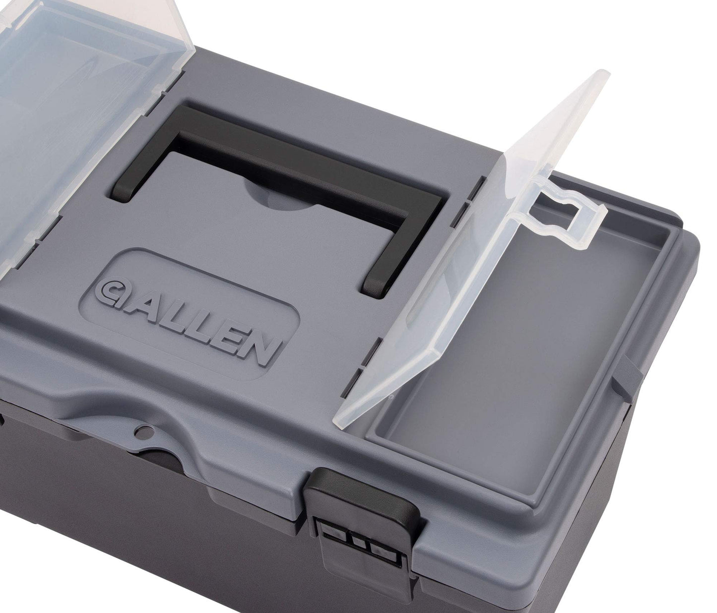 Allen Company Universal Gun Cleaning Kit & Tool Box - Rifle, Shotgun & Handgun Gun Cleaner Kit - 66-Piece - Gun Accessories for Men and Women - Cleaning Kit Gun Case - Black/Gray