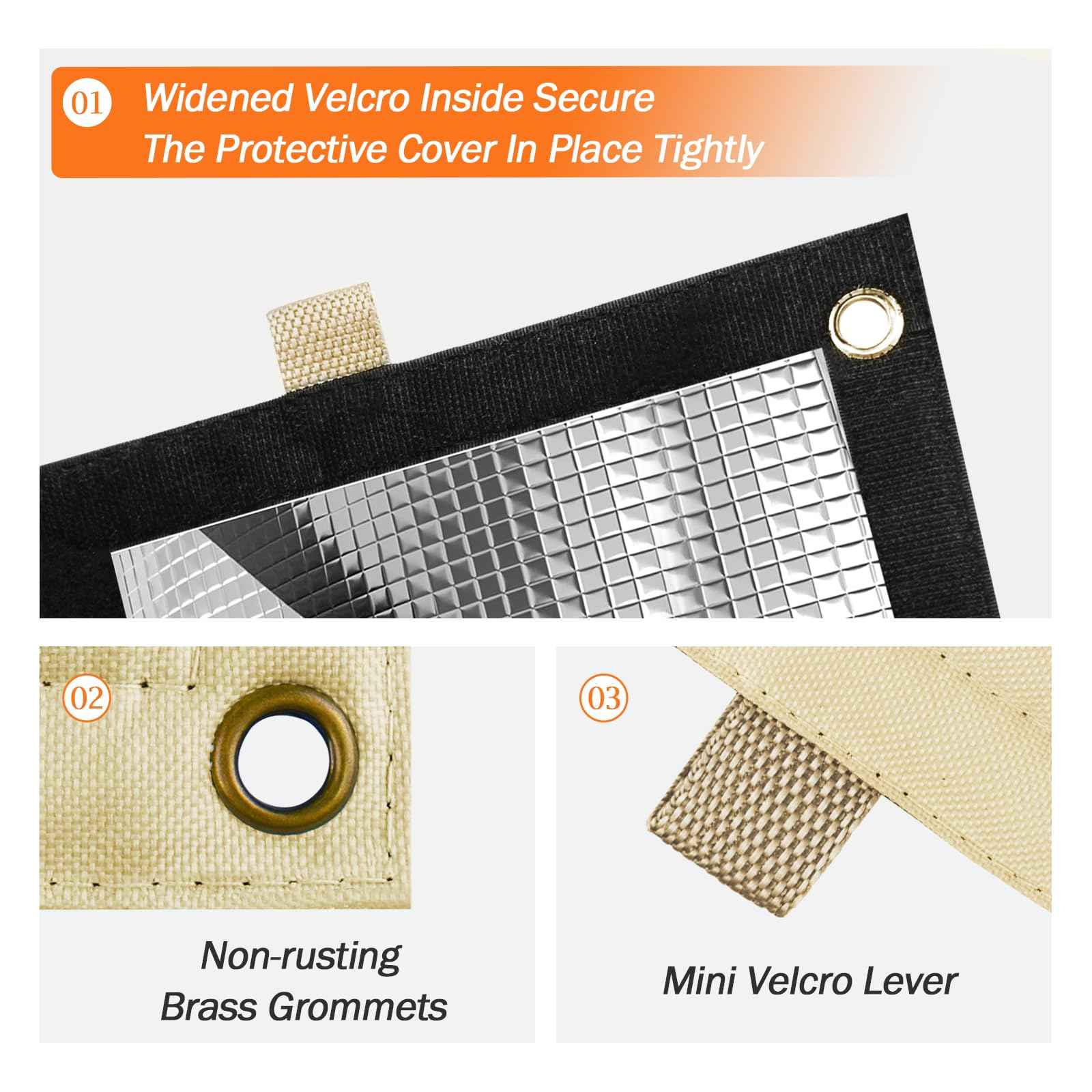 2-Way Opening Backflow Preventer Pipe Insulation Cover (5°F) - Irrigation Sprinkler Valve Cover - Water Well Pump Cover - Sturdy 5 Layers for Winter Freeze Protection (14" W x 18" H, Beige