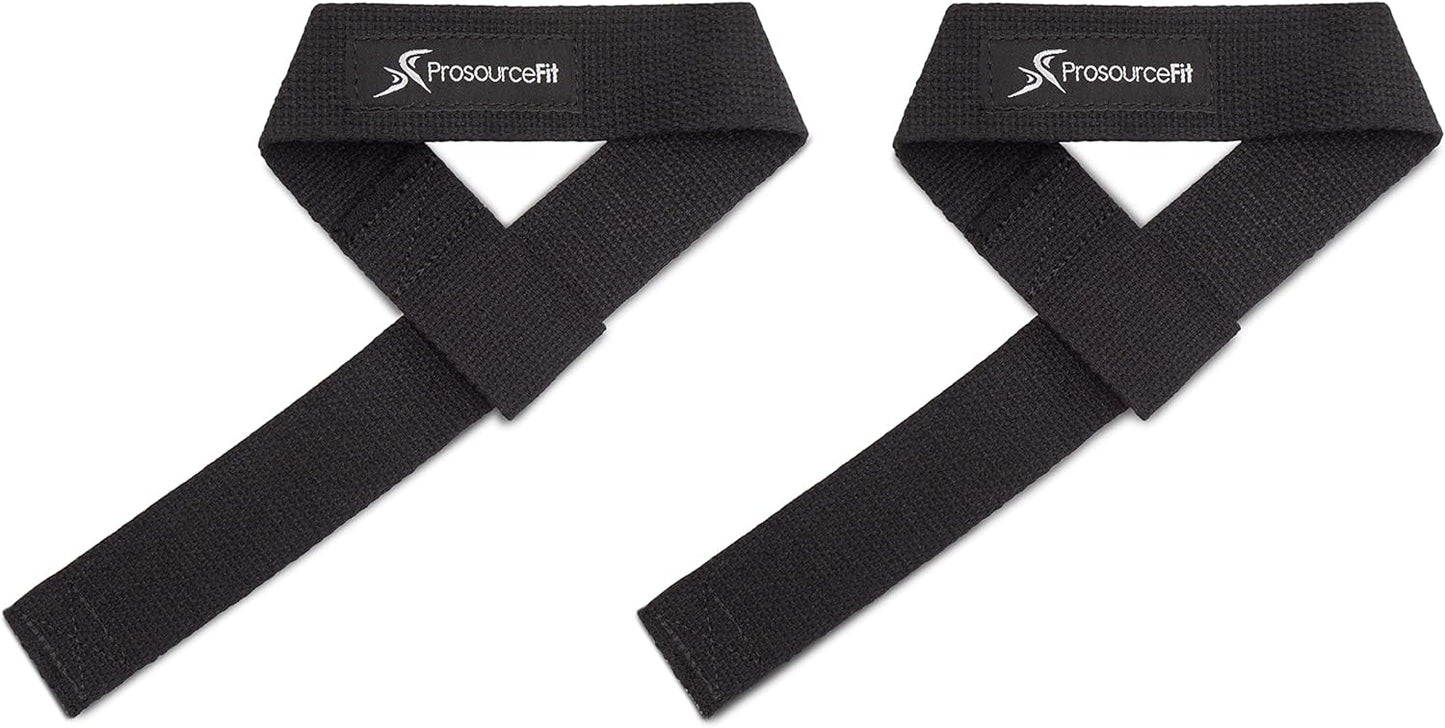 ProsourceFit Weight Lifting Straps - Adjustable Cotton Design for Enhanced Grip | Unisex