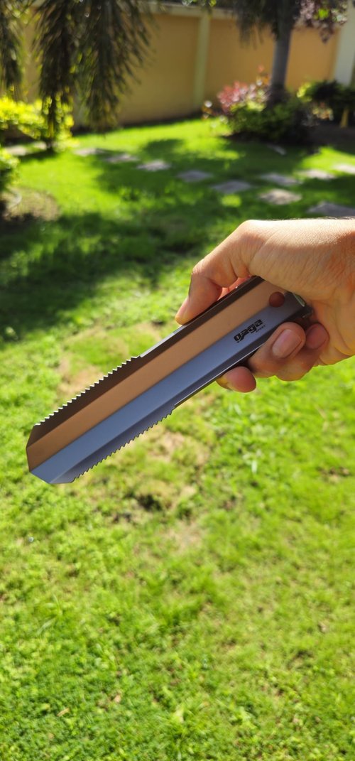 Gagasport Titanium Camping Shovel – Ultralight Backpacking Trowel for Hiking, Survival, Bushcraft – Multi Tool Tent Stake, Digging Tool, Compact Outdoor Gear