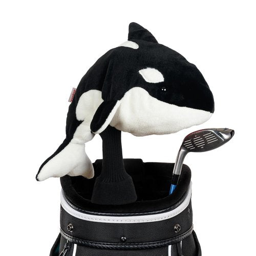 Daphne's Headcovers Orca Driver Headcover | Funny Golf Club Covers | Golf Head Covers for Drivers | Stylish Golf Club Head Covers | Golf Driver Covers | Men’s & Women’s Driver Headcover