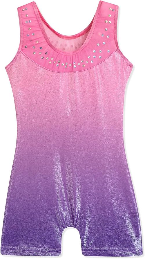 DAXIANG Girls' Gymnastics Leotard - Stylish Dance Outfit for Toddlers | Comfortable Fit