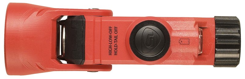 Streamlight 88911 Vantage 180 X USB 250-Lumen 7,200-Candela Helmet Mounted and Right Angle Firefighter LED Flashlight with Helmet Bracket, Orange