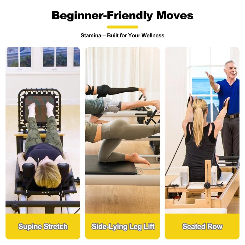 PrimeMach Yellow Light Cord(2-Pack) Compatible with Select AeroPilates reformers|Low Resistance Replacement Cord for Pilates Reformer Machines – Durable, Easy-Install & Smooth Performance