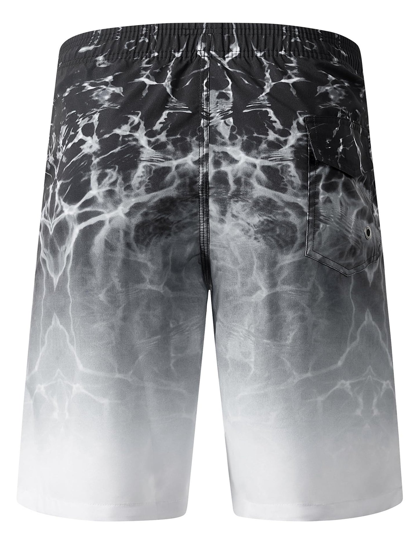 ELETOP Men's Swim Trunks with Mesh Liner 9 Inch Beach Bathing Suit