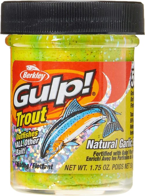 Berkley Gulp! Trout Fishing Dough Bait - Natural Scented Formula for Enhanced Catch | 2 oz