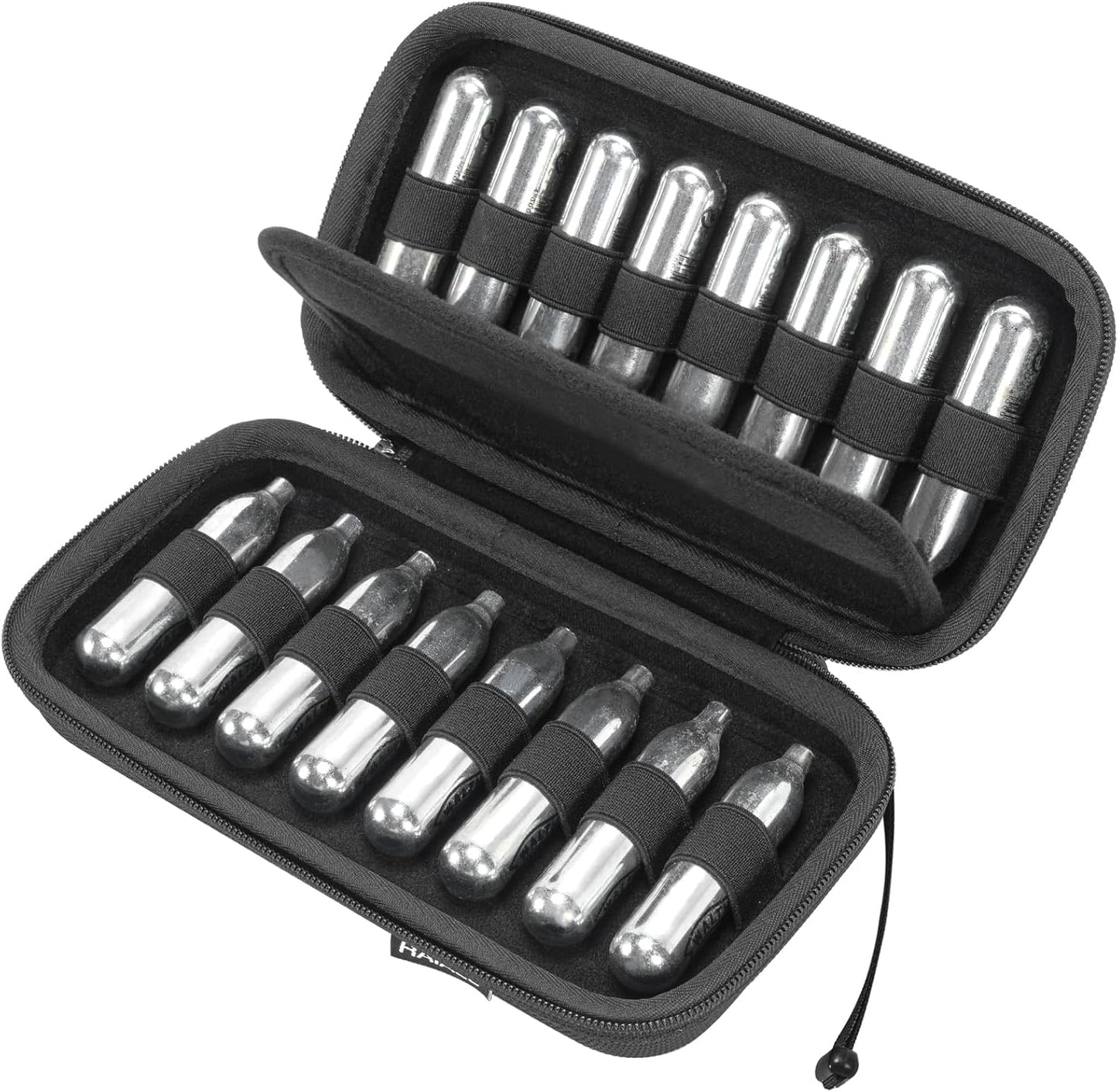 RAIACE CO2 Cartridges Storage Case - Compatible with Crosman & Umarex | Holds 12g & 8g Cartridges