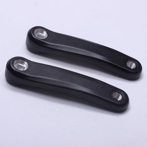 Alps2Ocean Ebike Square Hole Crank Arm,127MM/140MM/152MM/160MM/165MM/170MM/175MM Forged Alloy 6061 Bike Crank Arm for Ebike,Mid Mounted Motor,Torque,Electric Bicycle