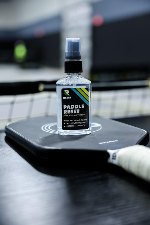 PADDLE RESET - Pickleball Paddle Cleaner - Strips Impacted Residue and Increases Spin and Control