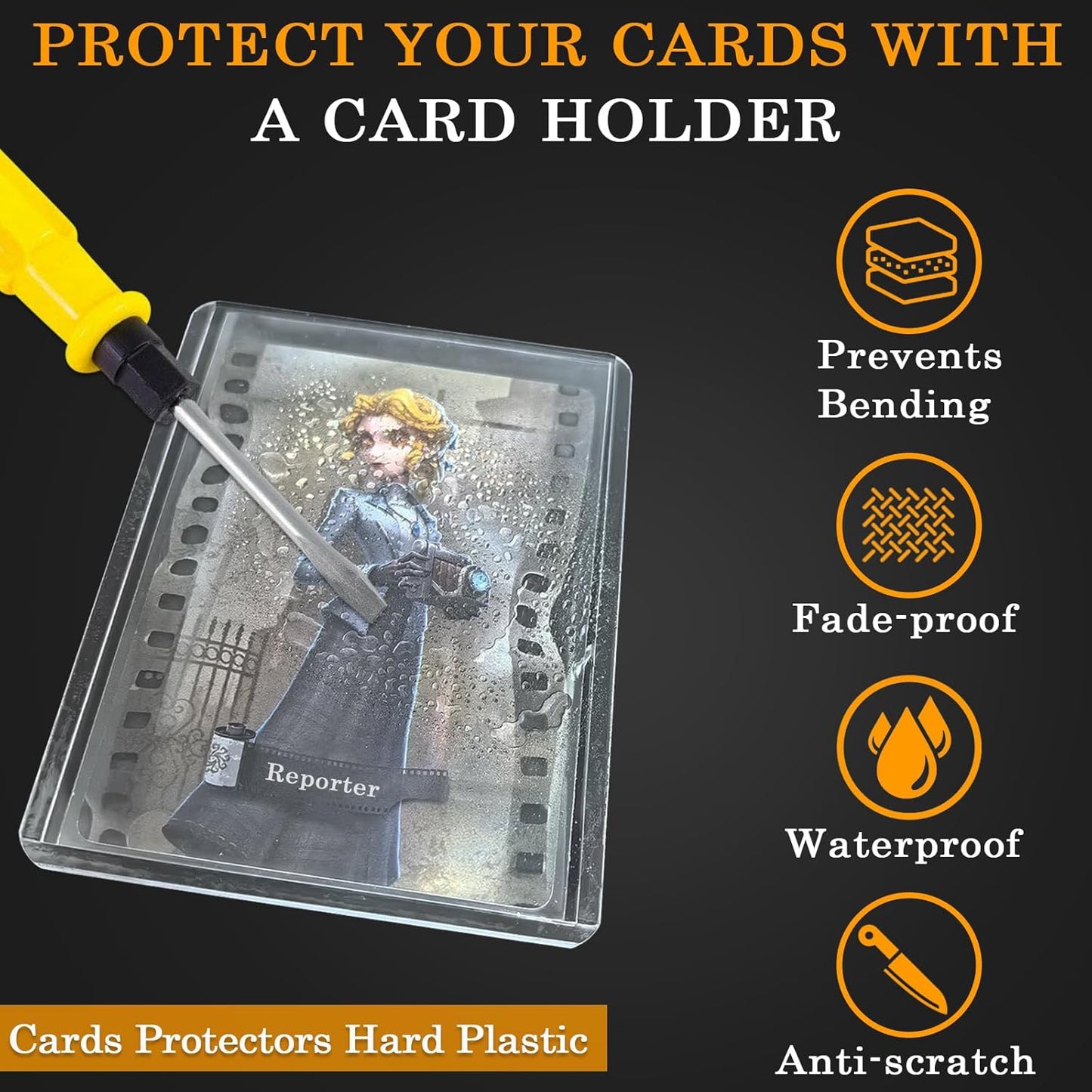 Skiennix 200 Card Sleeves - Top Loaders & Soft Sleeves for Trading Cards | Standard 3" x 4" Size