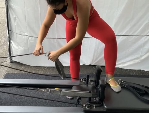 Strapilates Double Loop Fitness Pilates Straps for Reformer, Cadillac, and Other Fitness Equipment, One Pair, Grey