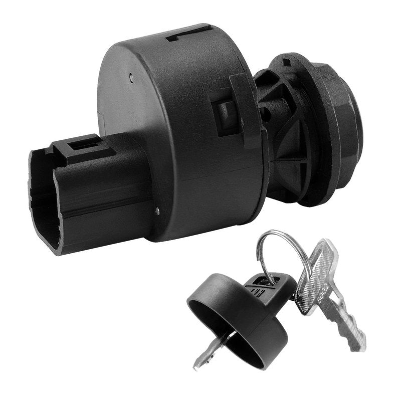 Roykaw Golf Cart Starter Ignition Key Switch Replacement Compatible with Yamaha G22/G29/Drive 2 G&E Models, 2 Positions-On/Off, No-wiring/Includes 2 Keys, OEM# JW1-H2510-00, JU2-H2510-10, JU2-H2510-20